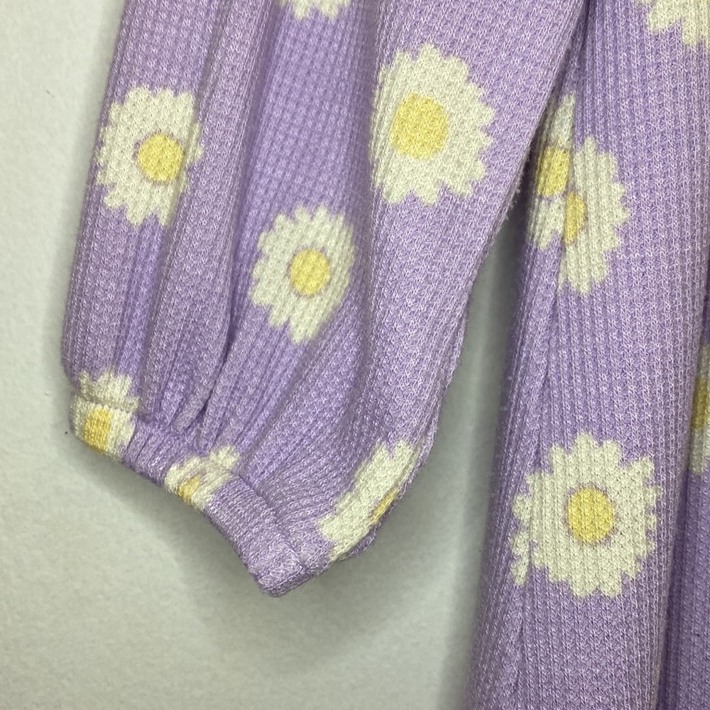 Girls Long Sleeve Floral Dress - Size 4 - Picture 3 of 7